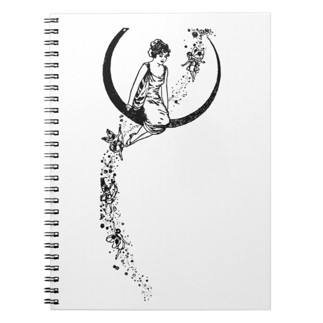 Angel & fairy, drawing  notebook (Front)