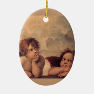 Angel Faith Raphael Faith Blessing Cute Ceramic Tree Decoration