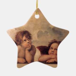 Angel Faith Raphael Faith Blessing Cute Ceramic Tree Decoration