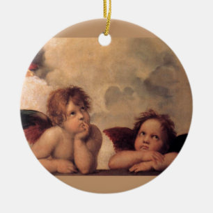 Angel Faith Raphael Faith Blessing Cute Ceramic Tree Decoration