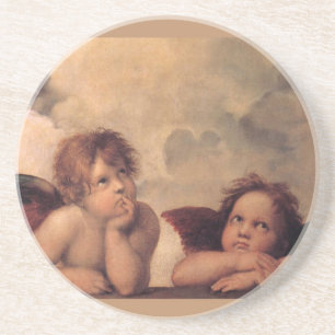 Angel Faith Raphael Faith Blessing Cute Coaster