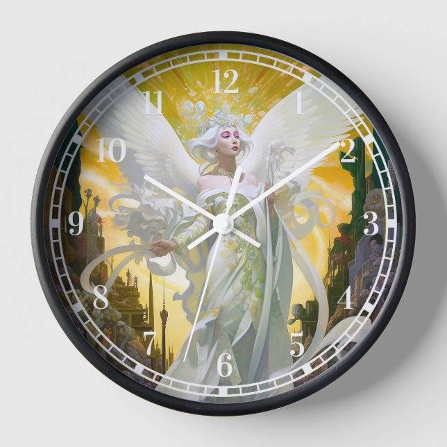Angel Fantasy Art Clock (Front)