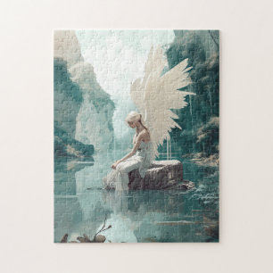 Angel Fantasy Art Jigsaw Puzzle