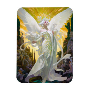 Angel Fantasy Art Magnet