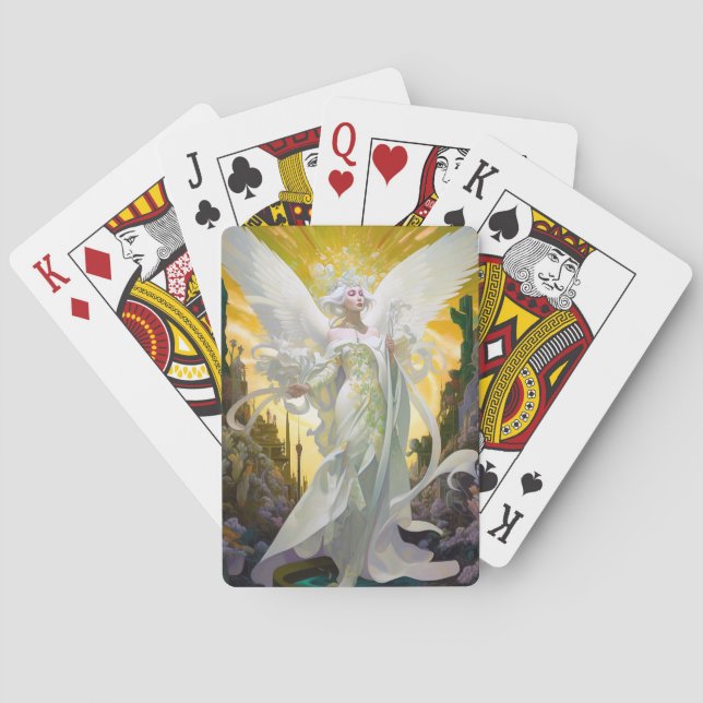 Angel Fantasy Art Playing Cards (Back)