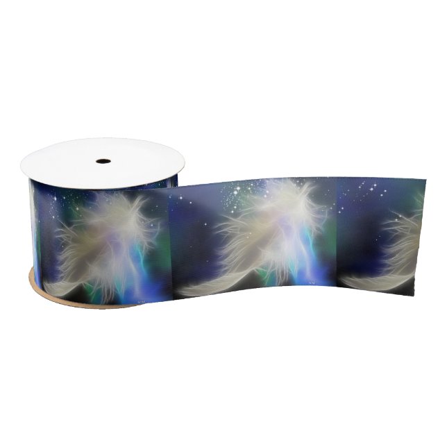 Angel Feather Satin Ribbon (Spool)