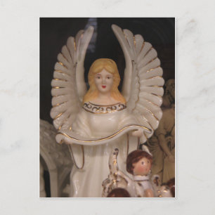 Angel Figurine Postcard