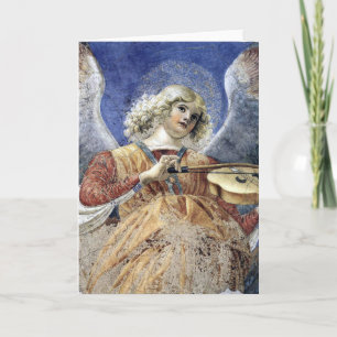 Angel Fine Art Renaissance Christmas Card