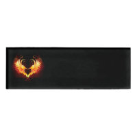 Angel Fire Heart with Wings