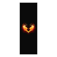 Angel Fire Heart with Wings