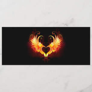 Angel Fire Heart with Wings Programme