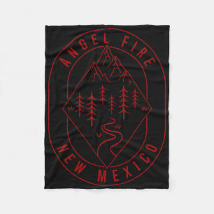 Angel Fire Mountains New Mexico Hiking Outdoors Mi Fleece Blanket