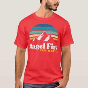 Angel Fire New Mexico Usa Ski Resort 1980S  6 T-Shirt