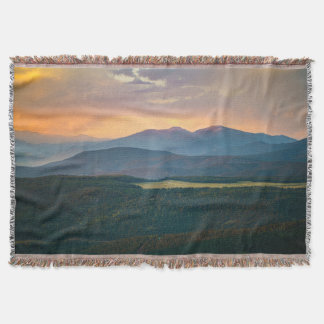 Angel Fire Sunset Throw Blanket