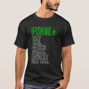 Angel Fischer Fishing Saying T-Shirt