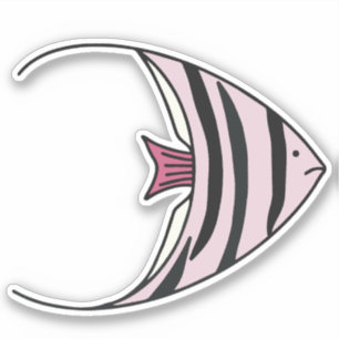 Angel Fish Sticker