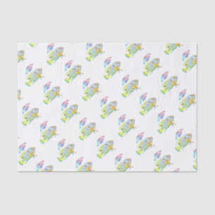 Angel Fish With Umbrella Tissue Paper