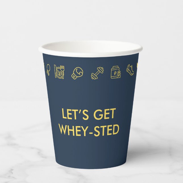 Angel Fitness Collab Paper Cups (Front)