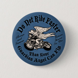 Angel Flight II 6 Cm Round Badge