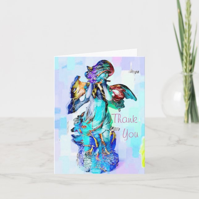 Angel Flute Thank You Card (Front)