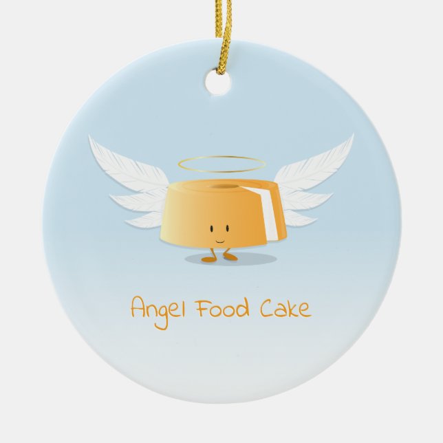 Angel Food Cake | Ornament (Front)