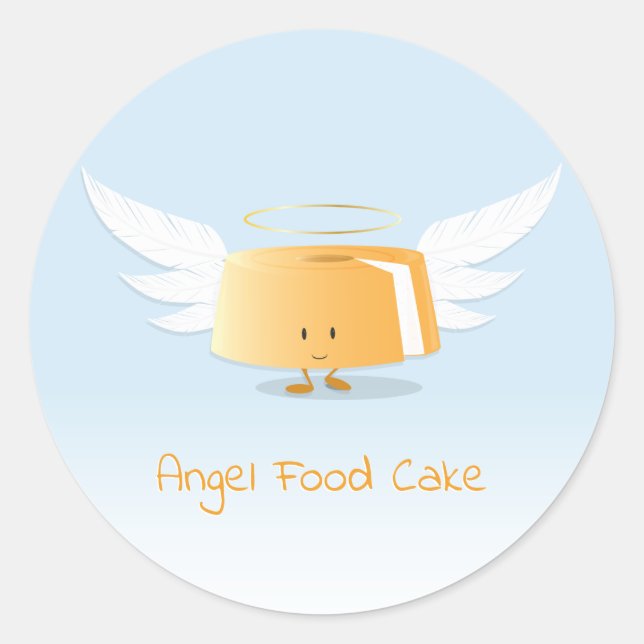 Angel Food Cake | Sticker (Front)