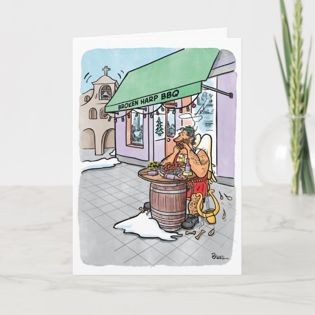 Angel Food Holiday Card (Front)