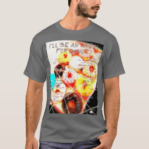 Angel for Doughnuts Distressed Image - HAMbWG T-Shirt