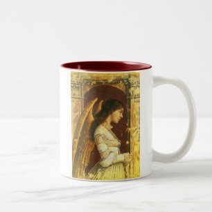 Angel Fresco Design Two-Tone Coffee Mug