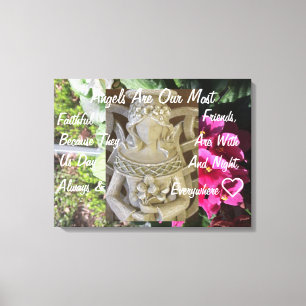 Angel Friends Canvas Print