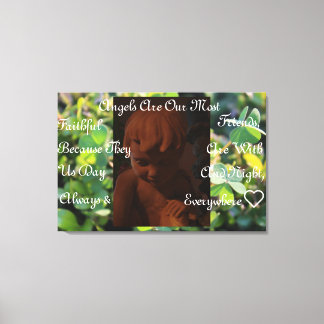Angel Friends Canvas Print