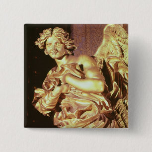 Angel from the tabernacle in the Blessed 15 Cm Square Badge