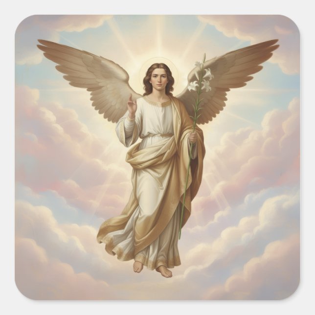 Angel Gabriel - Archangel Gabriel Square Sticker (Front)