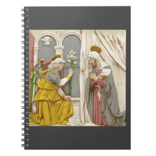 Angel Gabriel The Annunciation To Mary Notebook