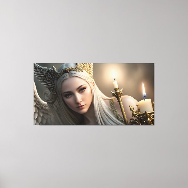 Angel Gazing  Canvas Print (Front)
