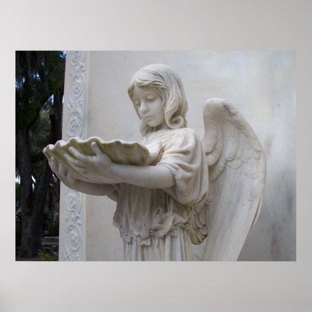 Angel Girl figure Bonaventure Savannah Georgia GA Poster (Front)