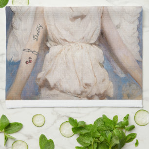 Angel Gone Wrong Kitchen Towel