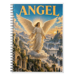 Angel, Gothic Fantasy Monster Notebook