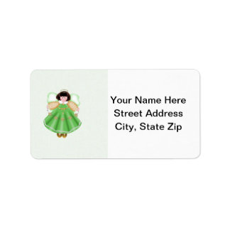 Angel (green) label