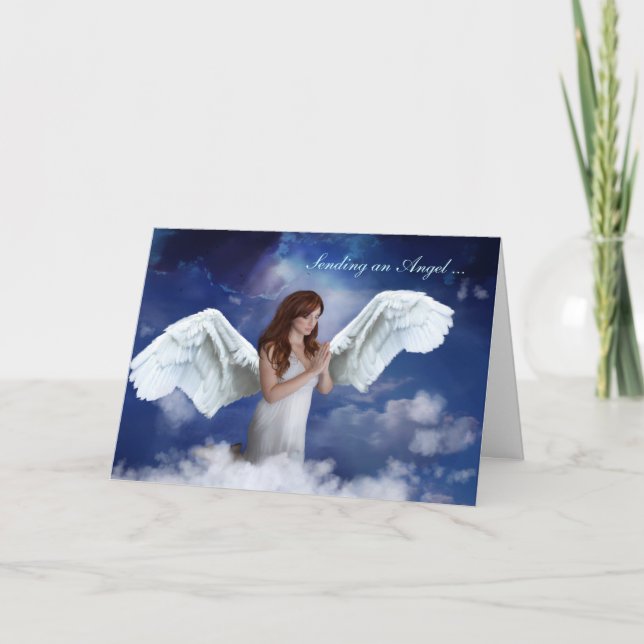 Angel Greeting Card (Front)