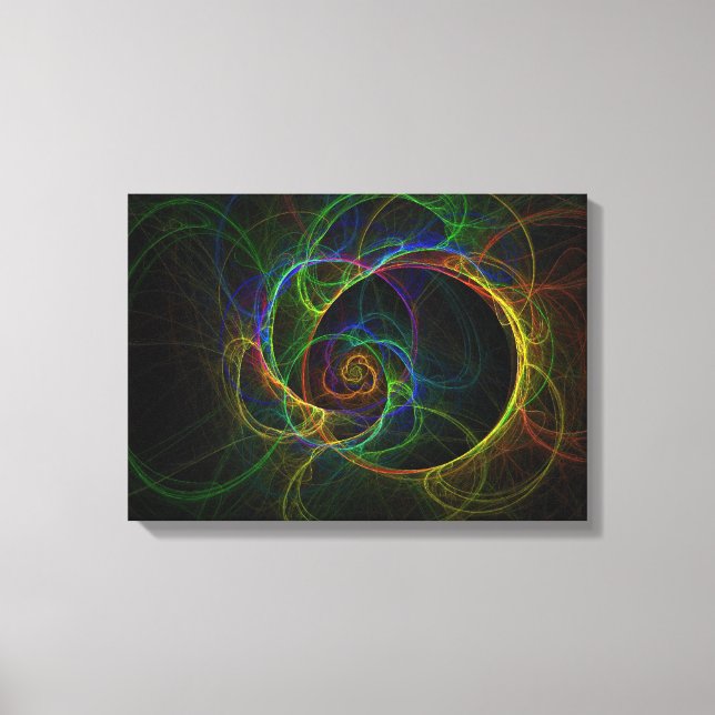 Angel Hair Canvas Print (Front)