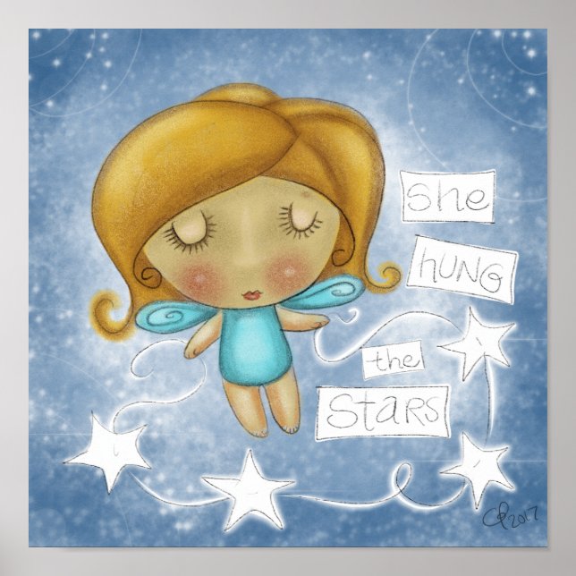 Angel Hangs the Stars Poster (Front)