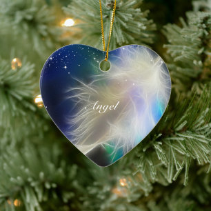 Angel Heart! Ceramic Tree Decoration