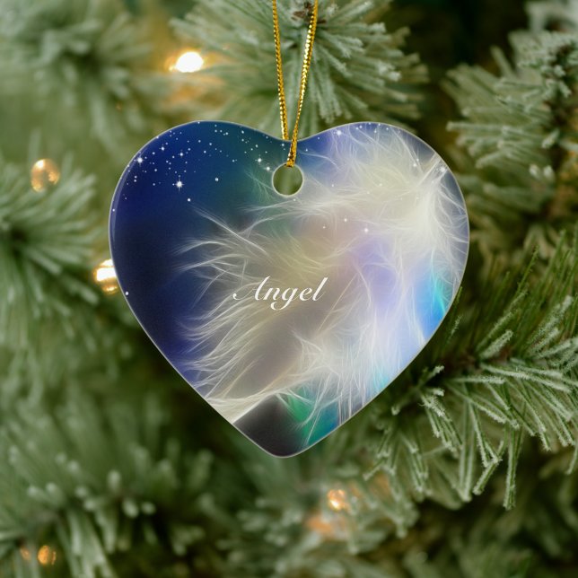 Angel Heart! Ceramic Tree Decoration (Creator Uploaded)