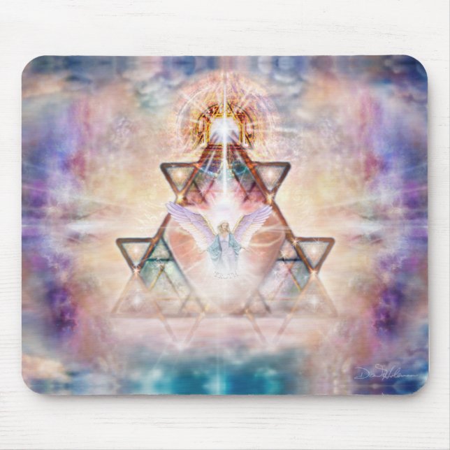 Angel Heart Mouse Mat (Front)