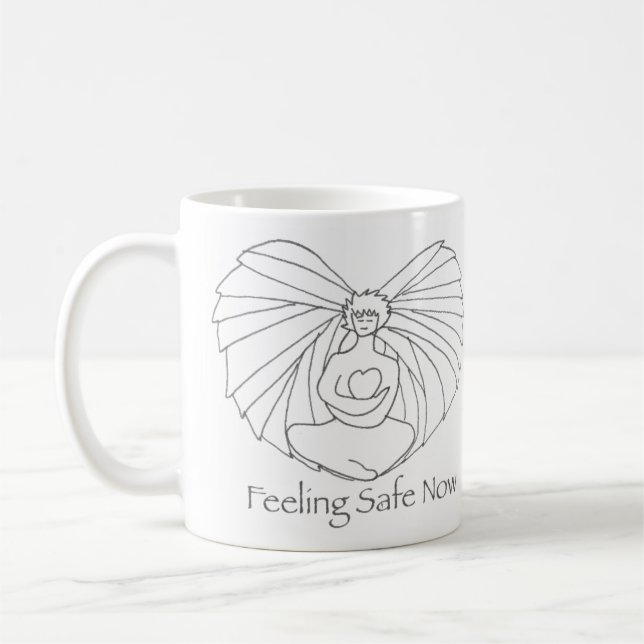 angel heart mug (Left)