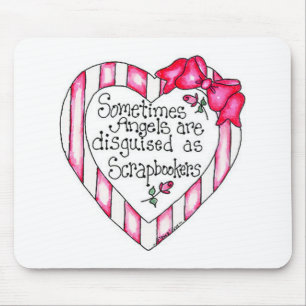 Angel Heart Scrapbooker Mouse Mat