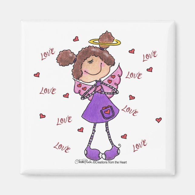 Angel Hearts Magnet (Front)