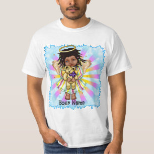 Angel Holding Bear T-Shirt