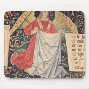 Angel holding the shroud mouse mat